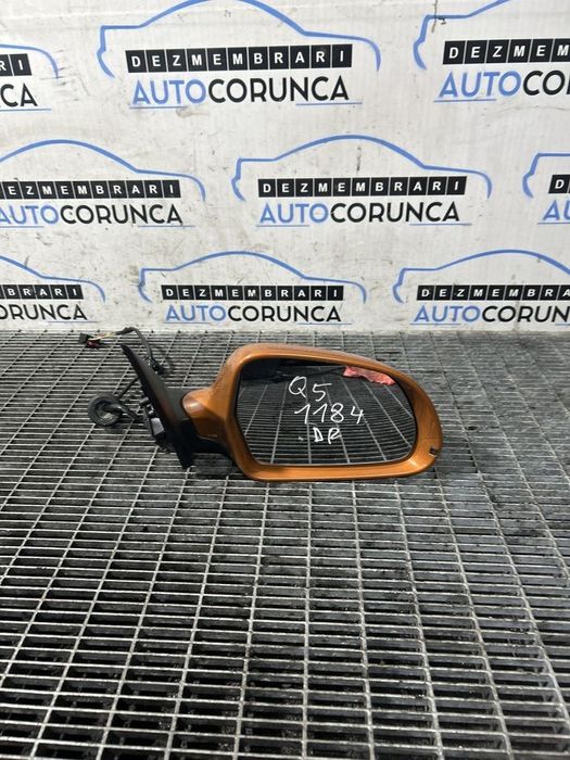 Oglinda dreapta AUDI Q3 2011 - 2018 4 Usi Portocaliu (1184) Fara rabatare