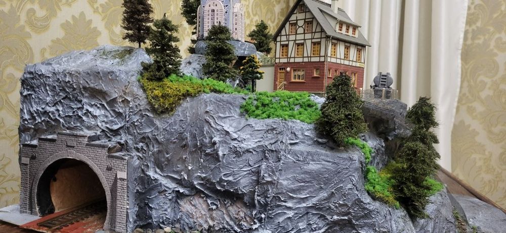 Продаётся Макет ж\д тоннеля однопутный(made in Uzbekistan)