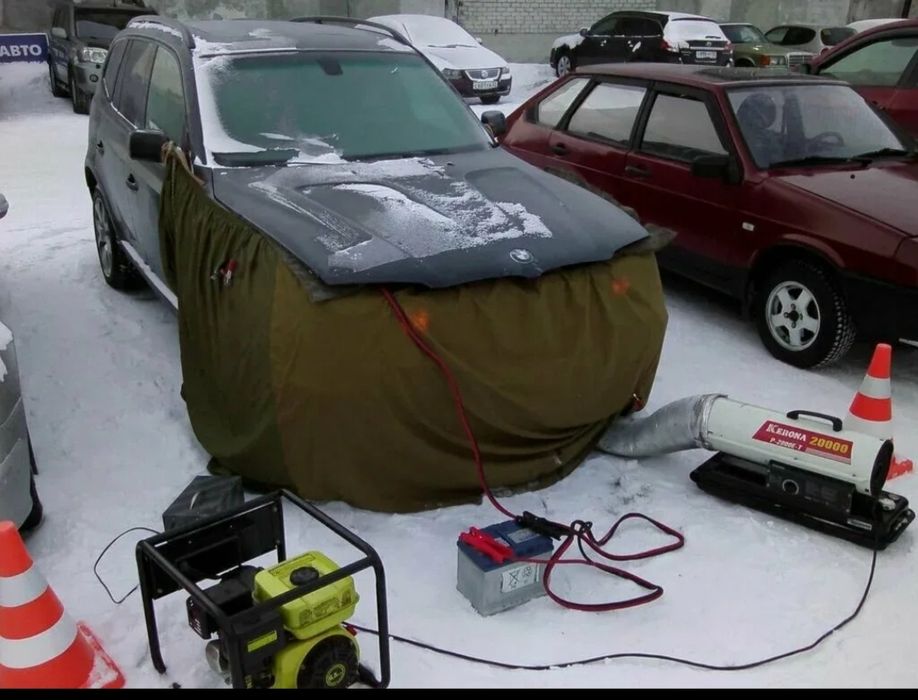 Отогрев авто, прогрев, прикурка 24/7