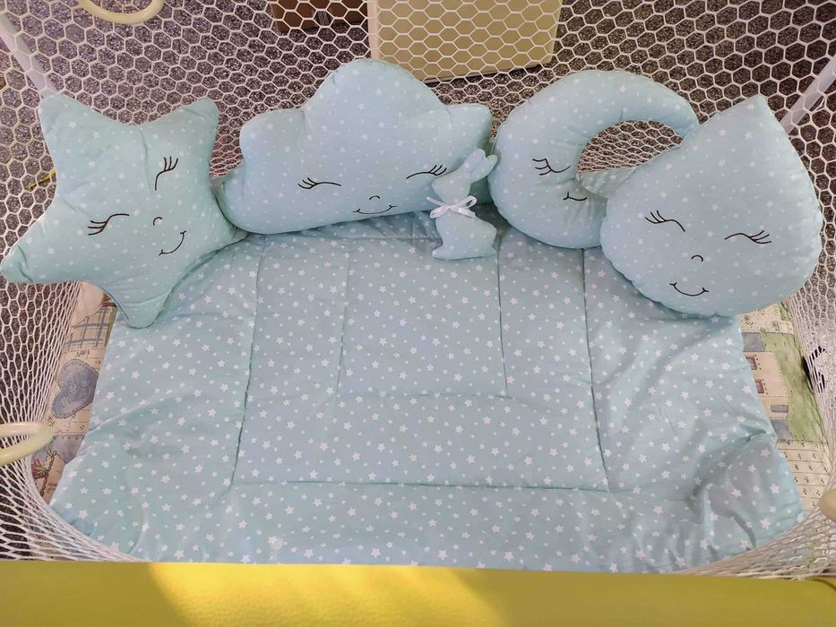 Декоративни възглавници за  бебешка кошара.