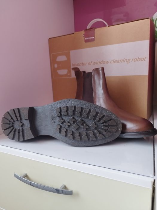 Кожени  есенно зимни боти