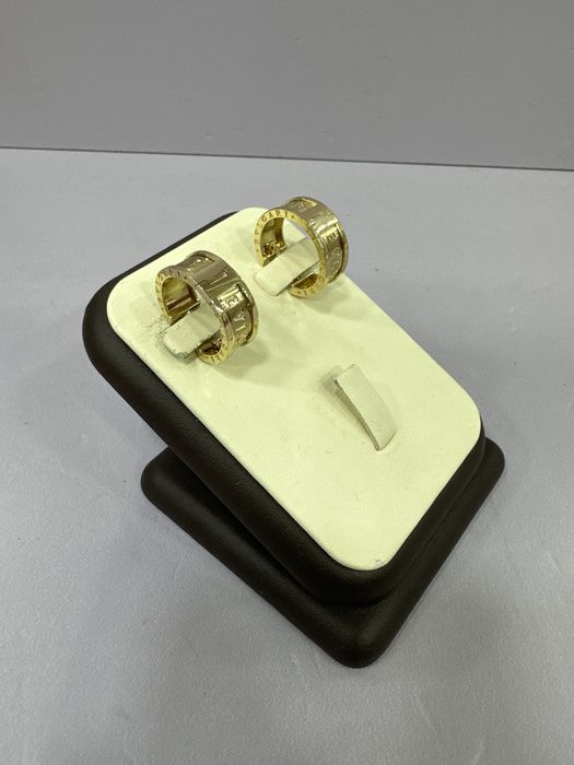 Золотые Сертги BVLGARI 585 пр/СА33062