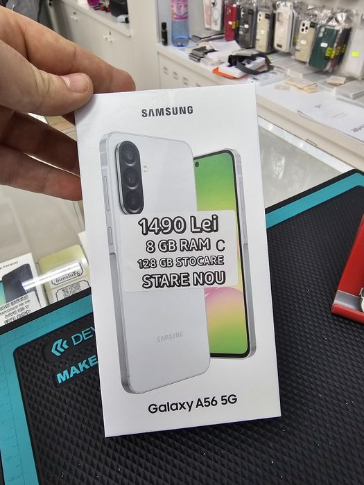 Galaxy A56 5G, 8/128 GB, Nou, Garanție