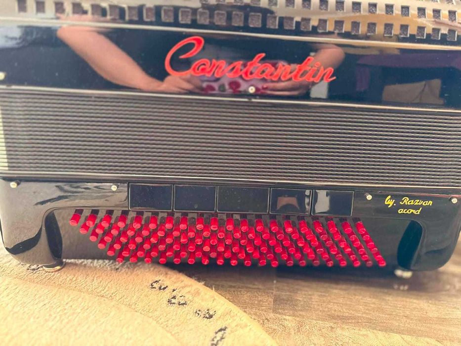 Vând acordeon electronic cu micro 1
