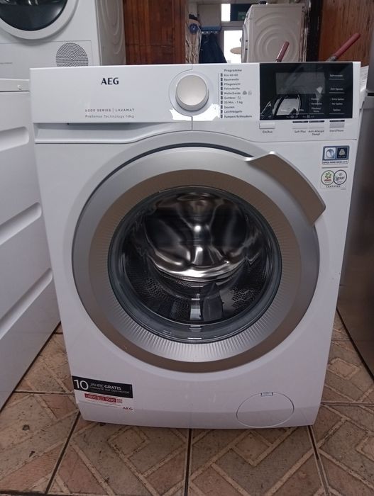 Като нова пералня Аег Aeg Series 6000  A+++ 8кг  24 месеца гаранция!