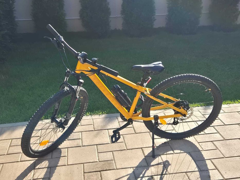 Bicicletă MTB 26" 9-12 ANI EXPL 900 GALBEN COPII