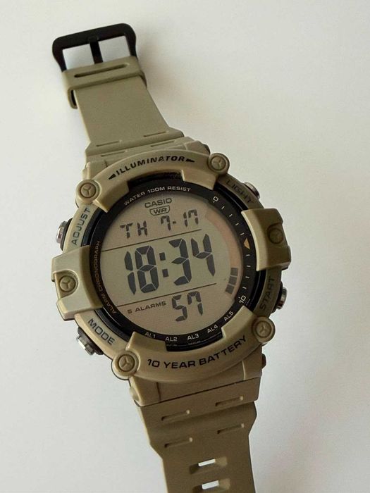 Ceas Casio AE-1500WH-5AVEF bej, original