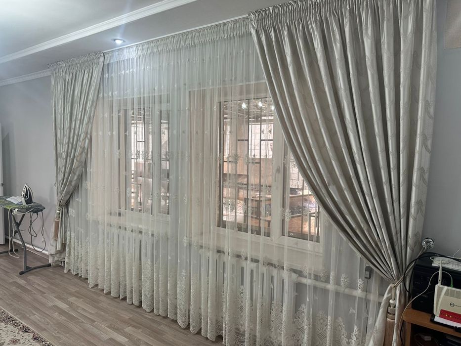 Шторы б/у в отличном состояние