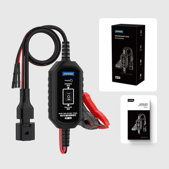 Уред за отваряне и прибиране на спирачни апарати (EPB), AUTOOL BT10