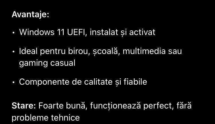 Vand unitate in stare perfecta