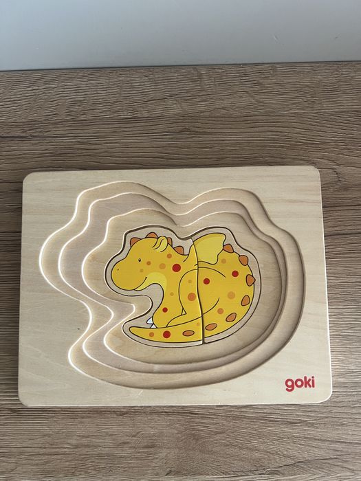 Сет дървени играчки Goki и Playtive