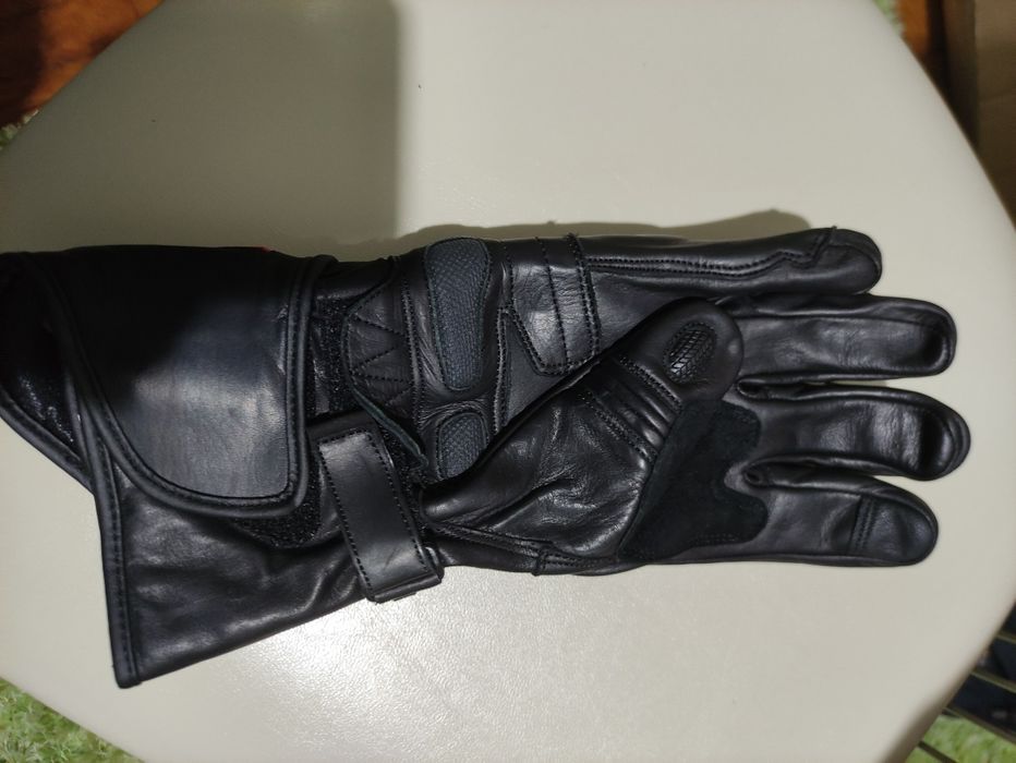 Manusi moto din piele naturala SM Blade Long marimi S, M, L, XL si 2XL