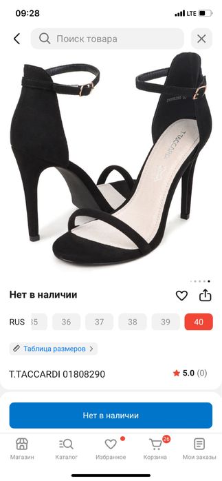 Боссоножки женские туфли