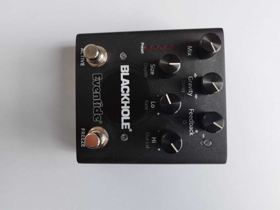 Kитара Pedal eventide blackhole reverb