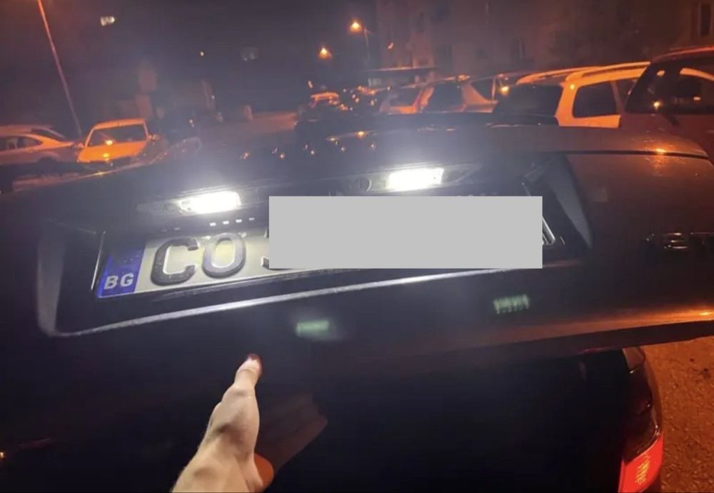 Нови диодни LED плафони за Audi A3 8p a4 a6 S6 a8 RS4 Q7 4L 4M