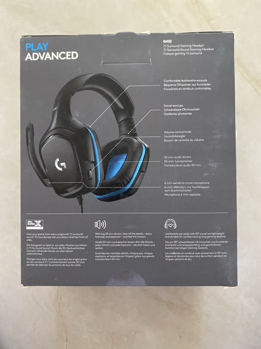 căștile de gaming cu fir Logitech G432