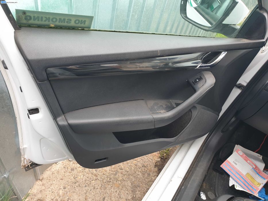 Panou Tapiterie Fata Interioara Usa Portiera Stanga Fata Skoda Octavia 3 2013 - 2020 [K4838]