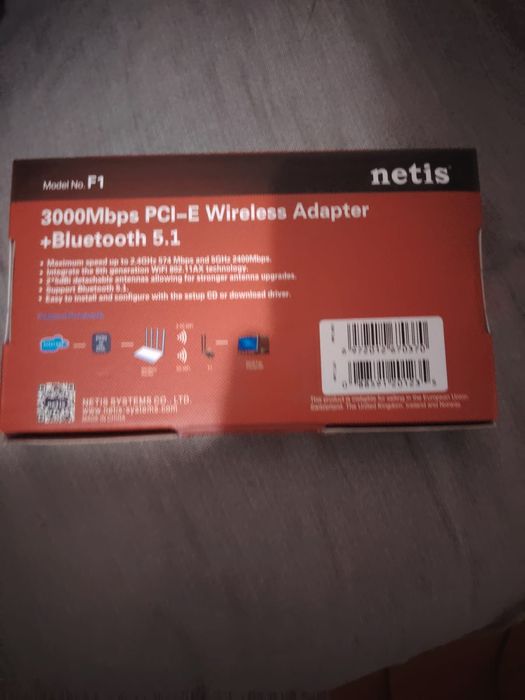 Новый wifi adapter netis f1