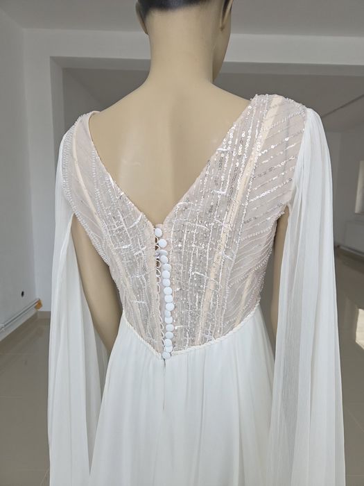 Rochie de mireasa din matase