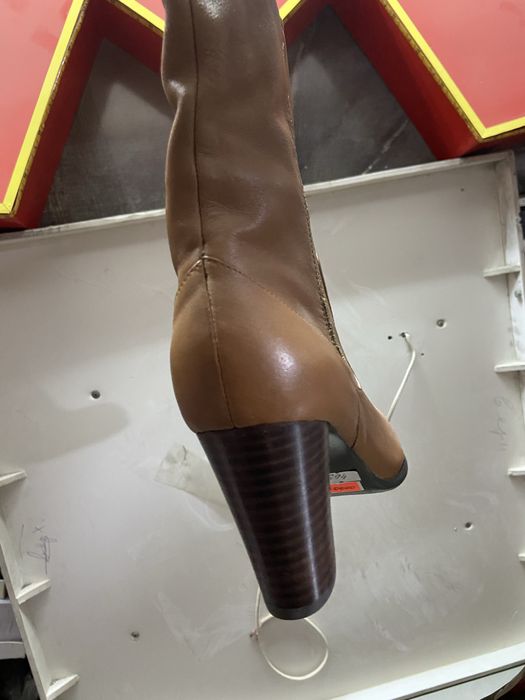 Продам сапоги кожа