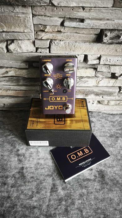 Pedala pentru chitara JOYO R-06 O.M.B. Looper Drum Machine - Ca NOUĂ în cutie - GARANTIE 1 AN!