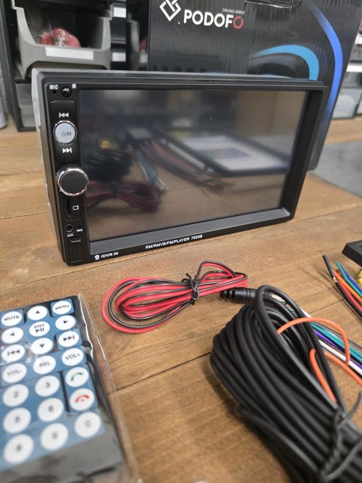 MP5 Player Double Din - мултимедия с камера