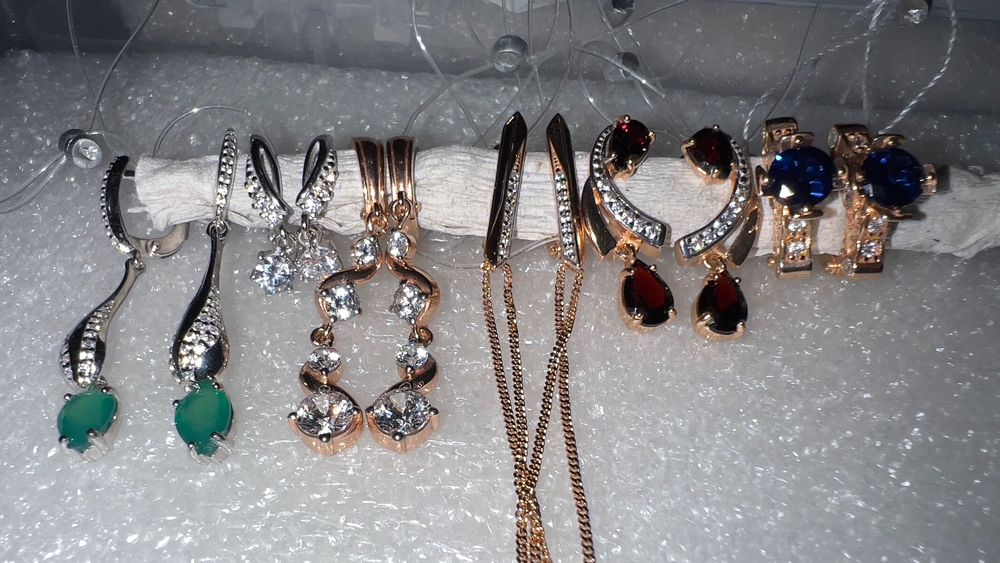 Серьги Серебро Новые