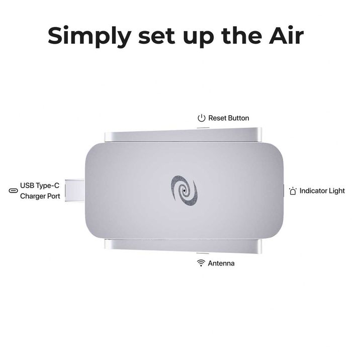 Deeper Connect Air – VPN Gratuit pe Viata, Portabil, 300 Mbps