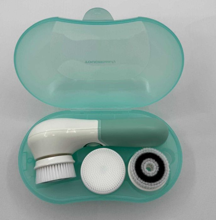 Aparat electric pentru curatarea fetei, verde, TOUCHBeauty