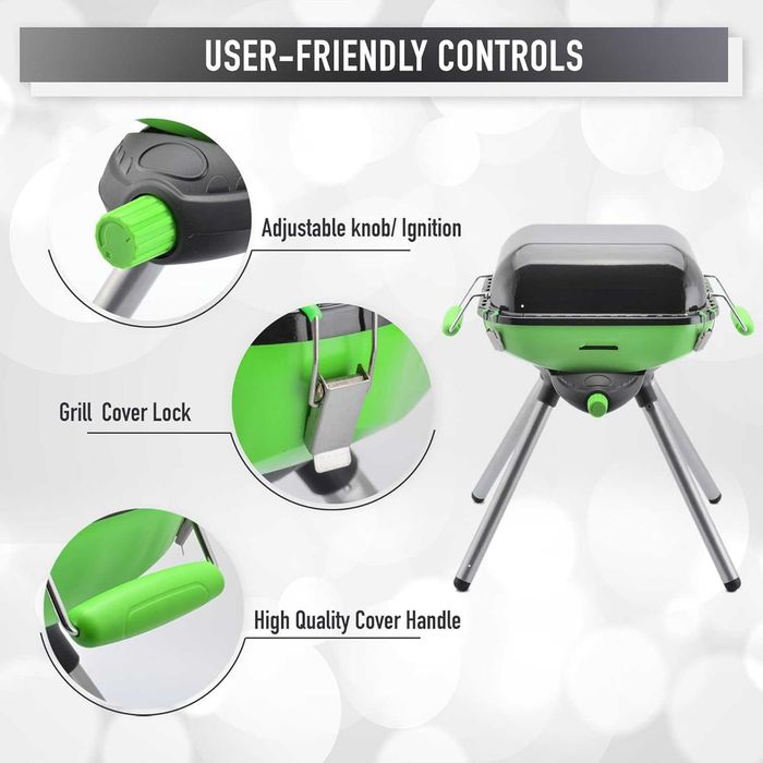 Gratar portabil multifunctional BBQ