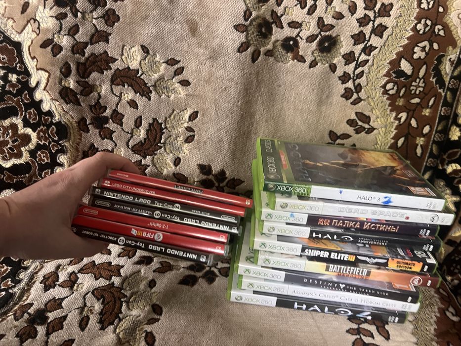 Коробки оригинальные switch xbox360