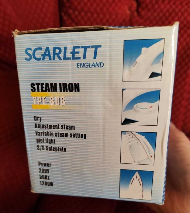 Утюг  Scarlett, б/у