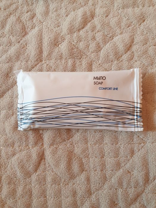 Мыло одноразовое.