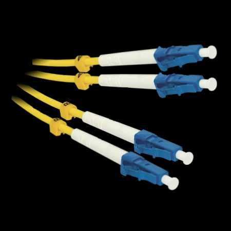 Патчкорд оптический LC/UPC SM Duplex 1 метр