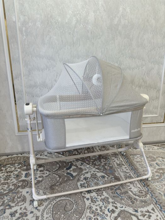 Люлька качеля кровать детская COOlBABY