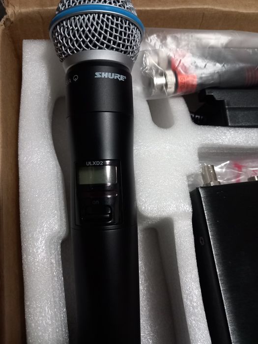 Microfon fără fir ulx d4 sistem uhf