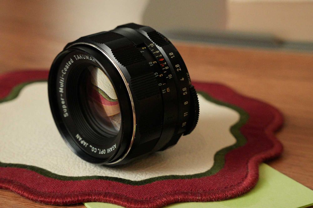 Объектив 55mm f/1.8 SMC Takumar (Pentax)