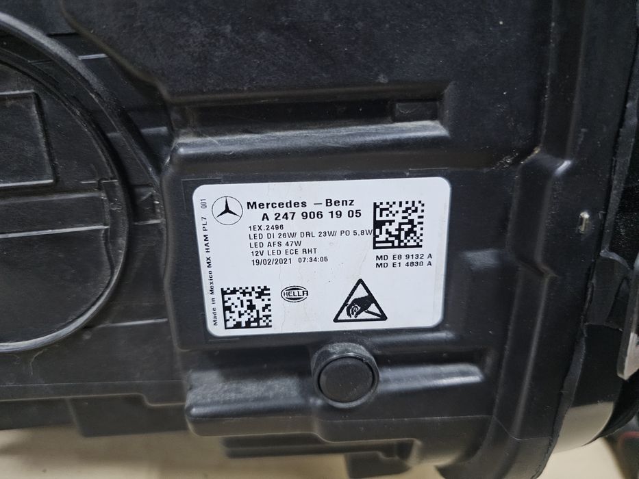 Ляв фар Mercedes GLB lqv far мерцедес ГЛБ