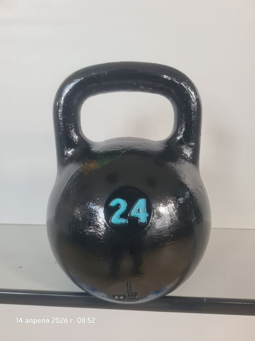 Гиря.  24 кг.  СССР