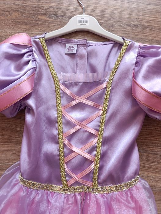 Платье для девочки 7-9 лет принцесса Дисней Рапунцель