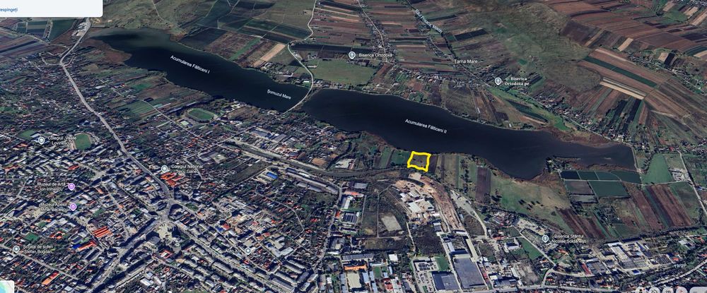 Teren intravilan 12.494 mp Fălticeni str.Topitoriei 3 parcele Iaz Șomuz proprietar