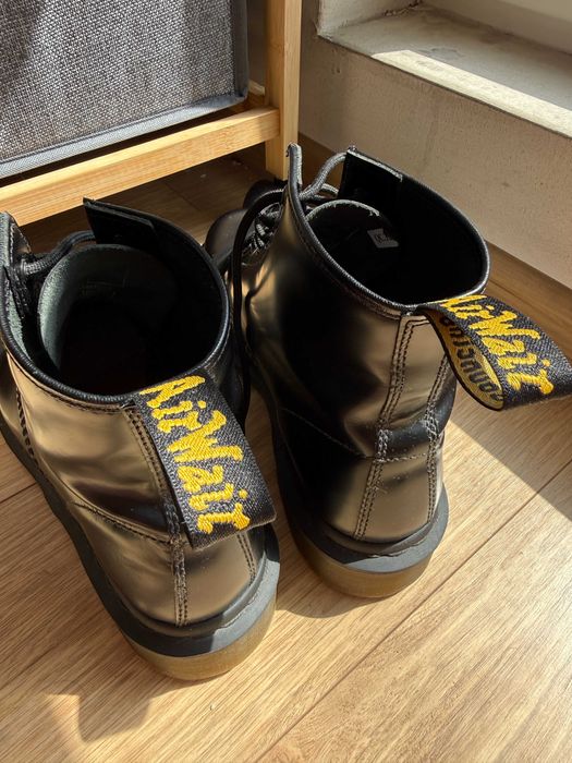 Dr. Martens 101 Smooth Leather Black Stitch 42