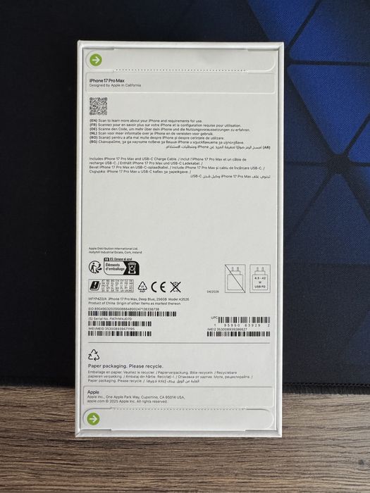 Iphone 17 pro max sigilat