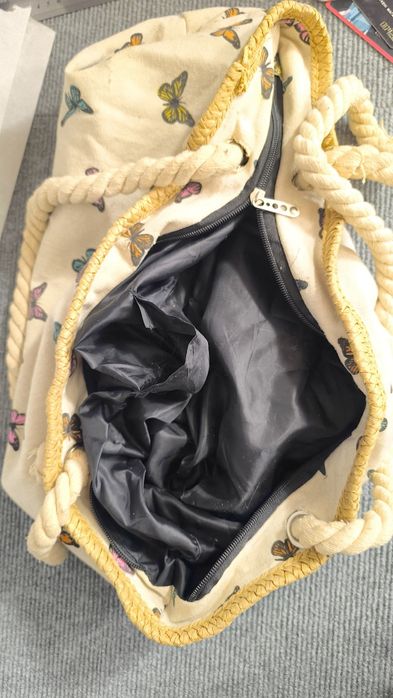 Пляжная сумка, ткань