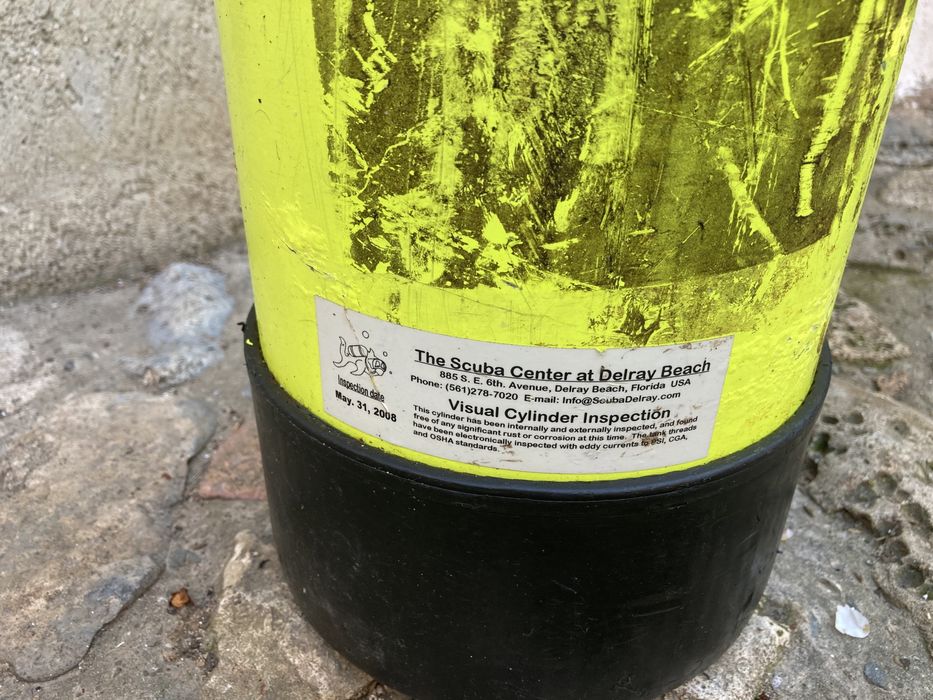 Butelie scufundari aluminiu,12 L