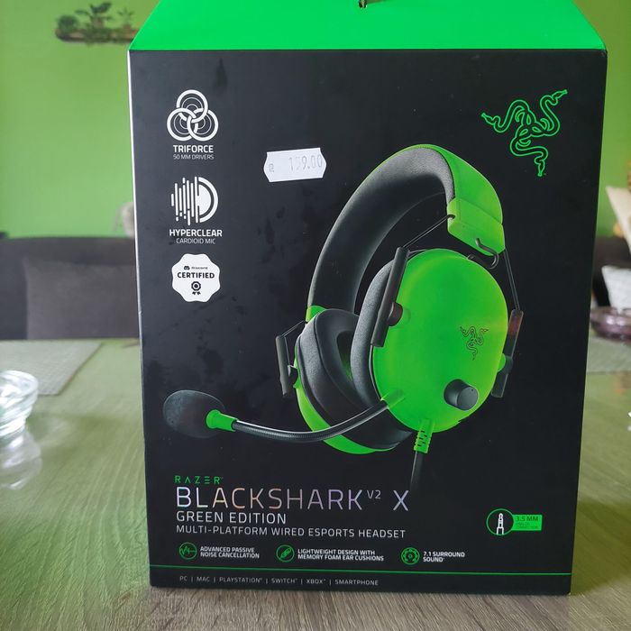 HEADSET RAZER   BLACKSHARK v2 X Нов