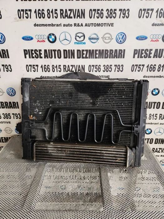 Trager Calandru Fata Complet Cu Radiatoare Radiator Termocupla Armatura Bmw E90 E91 E92 E93 330D 32