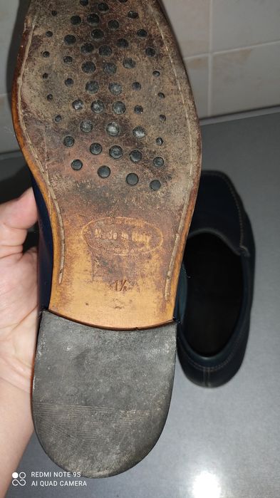 Итальянский обувь. Кожа