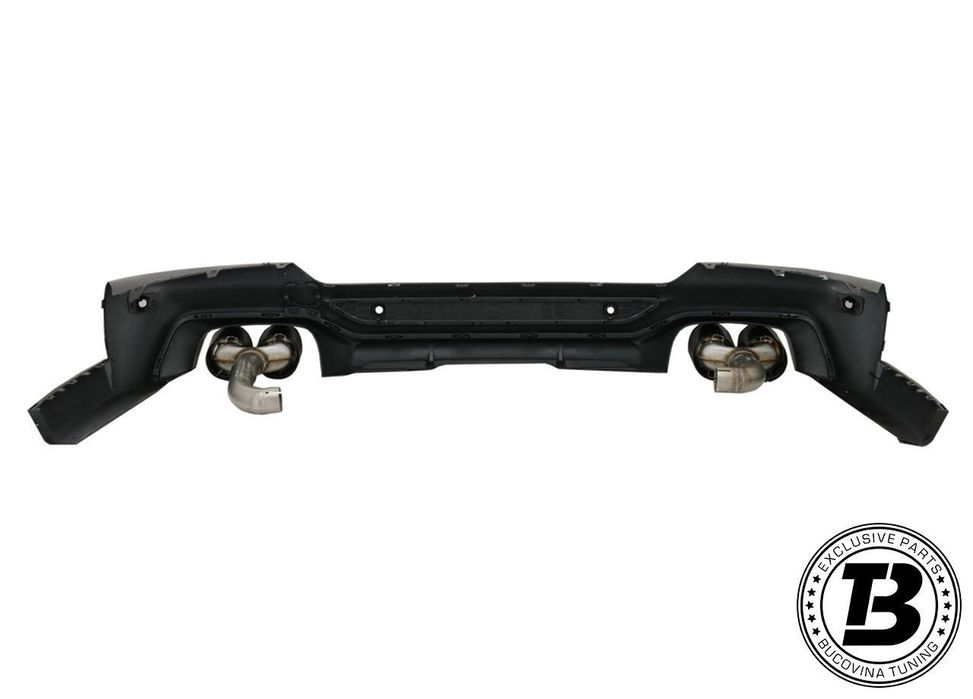 Difuzor Bara Spate cu Ornamente compatibil cu BMW X4 G02 X4M Design