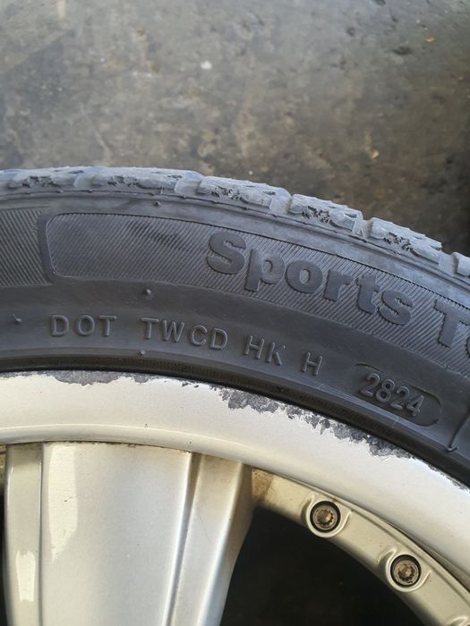 Джанти 245/45 R18 гумите са като нови!!! 24г